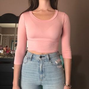 Long Sleeve Crop Top